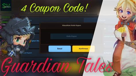guardian tales coupon code